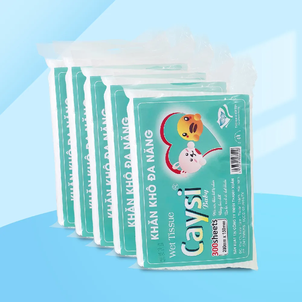 Khăn khô đa năng Caysi gói 300g - CAK300T