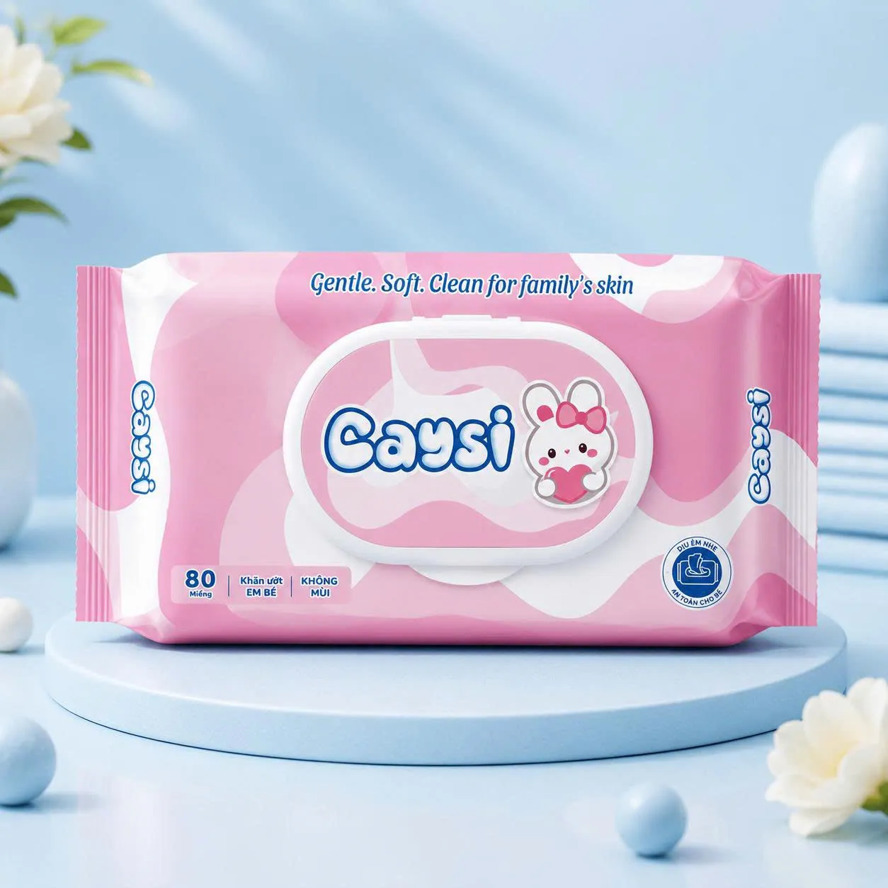 Khăn ướt Caysi cao cấp 80 - CAU80BP