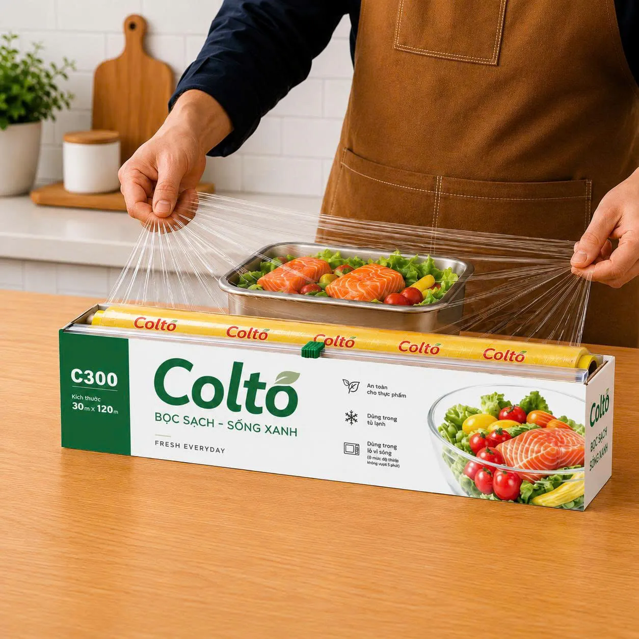 Màng bọc thực phẩm Colto C300 - COMBC300
