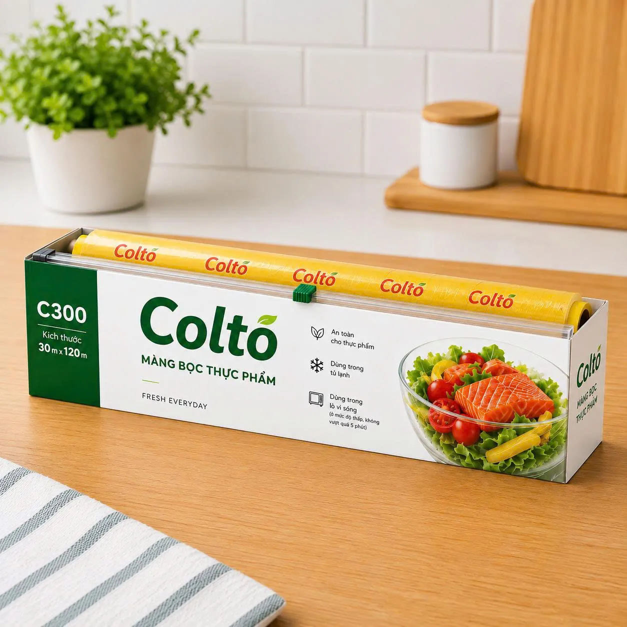 Màng bọc thực phẩm Colto C300 - COMBC300