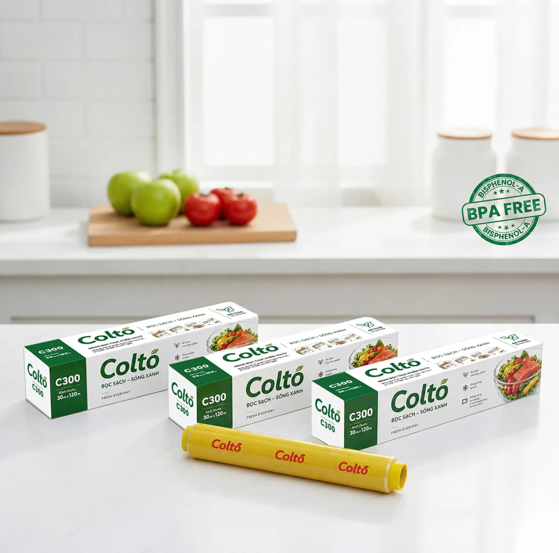 Màng bọc thực phẩm Colto C300 - COMBC300