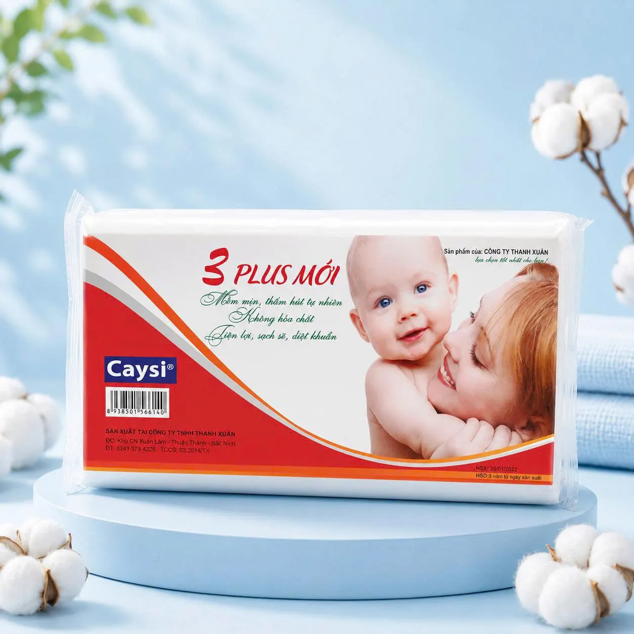 Khăn khô đa năng Caysi gói 200g - CSK200