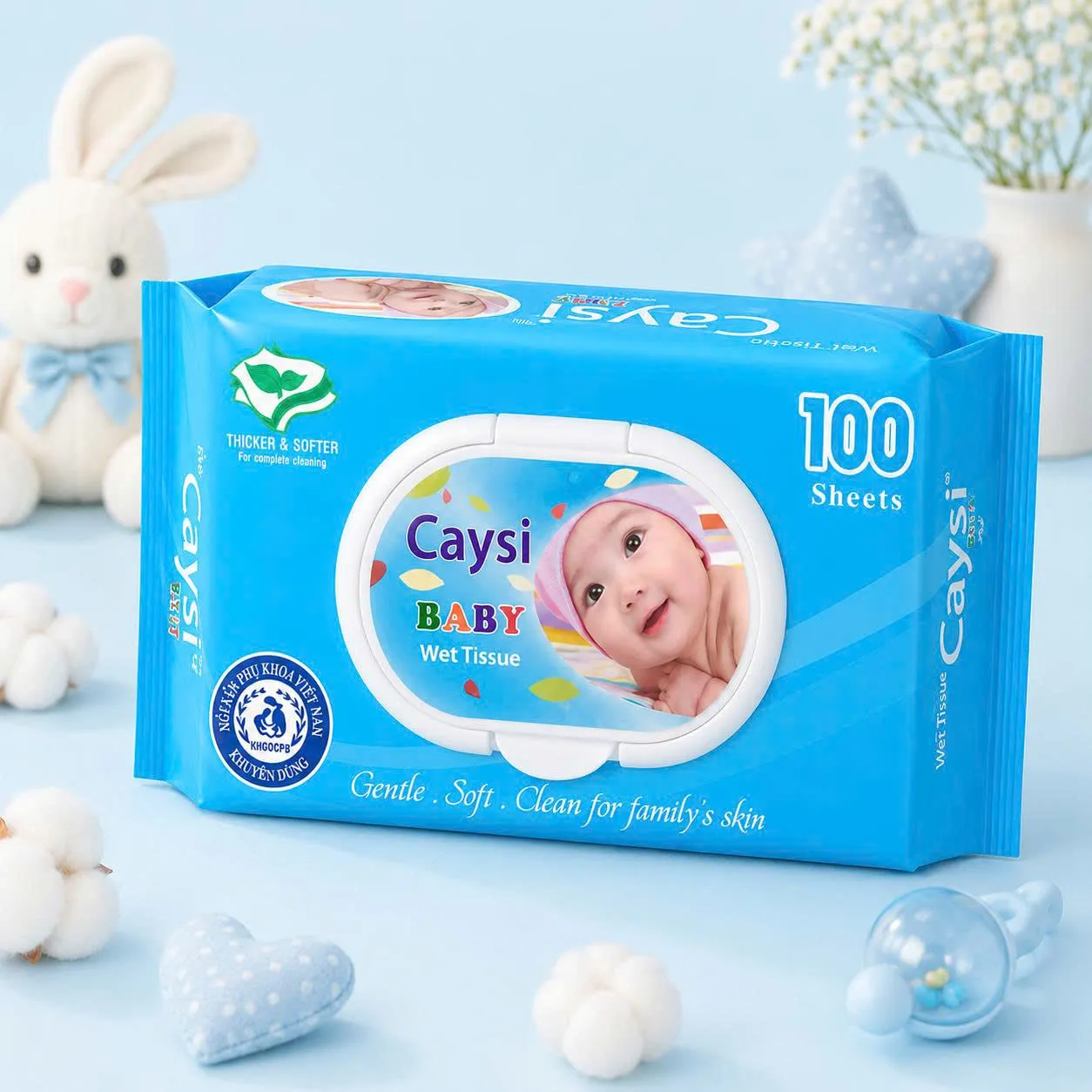 Khăn ướt Caysi 100 - CAU100B
