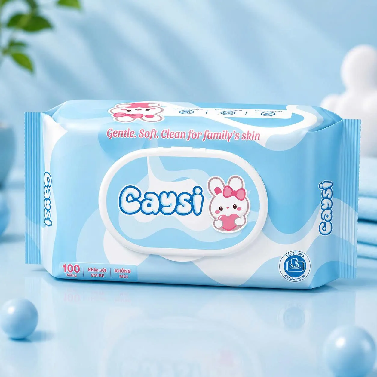 Khăn ướt Caysi cao cấp 80 - CAU80BP