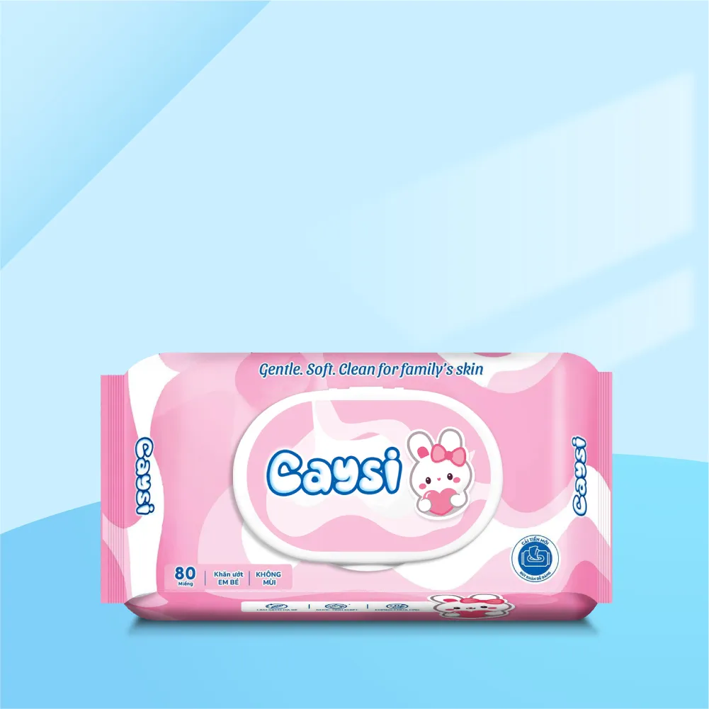 Khăn ướt Caysi cao cấp 80 - CAU80BP