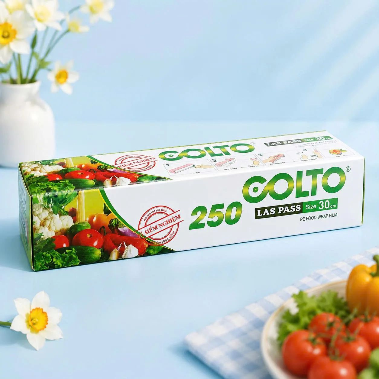 Màng bọc thực phẩm Colto 250 nhỏ - COMB250N