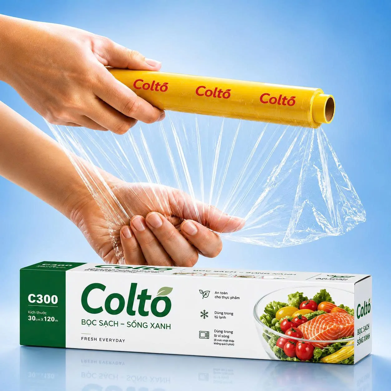 Màng bọc thực phẩm Colto C300 - COMBC300