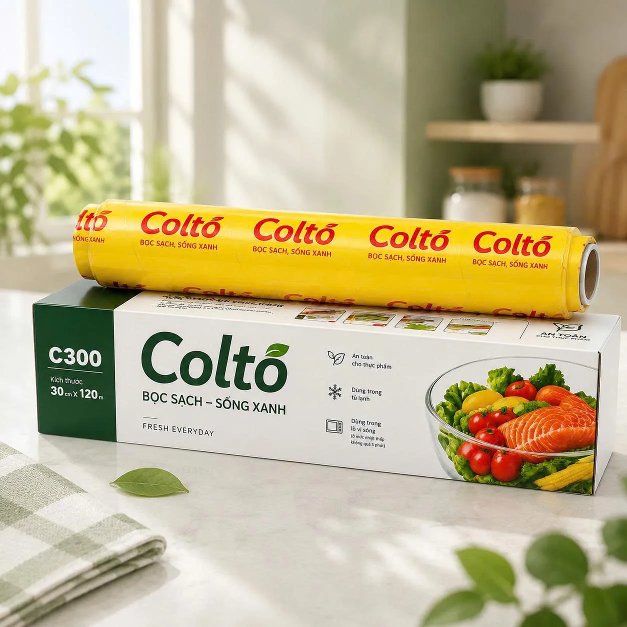 Màng bọc thực phẩm Colto C300 - COMBC300
