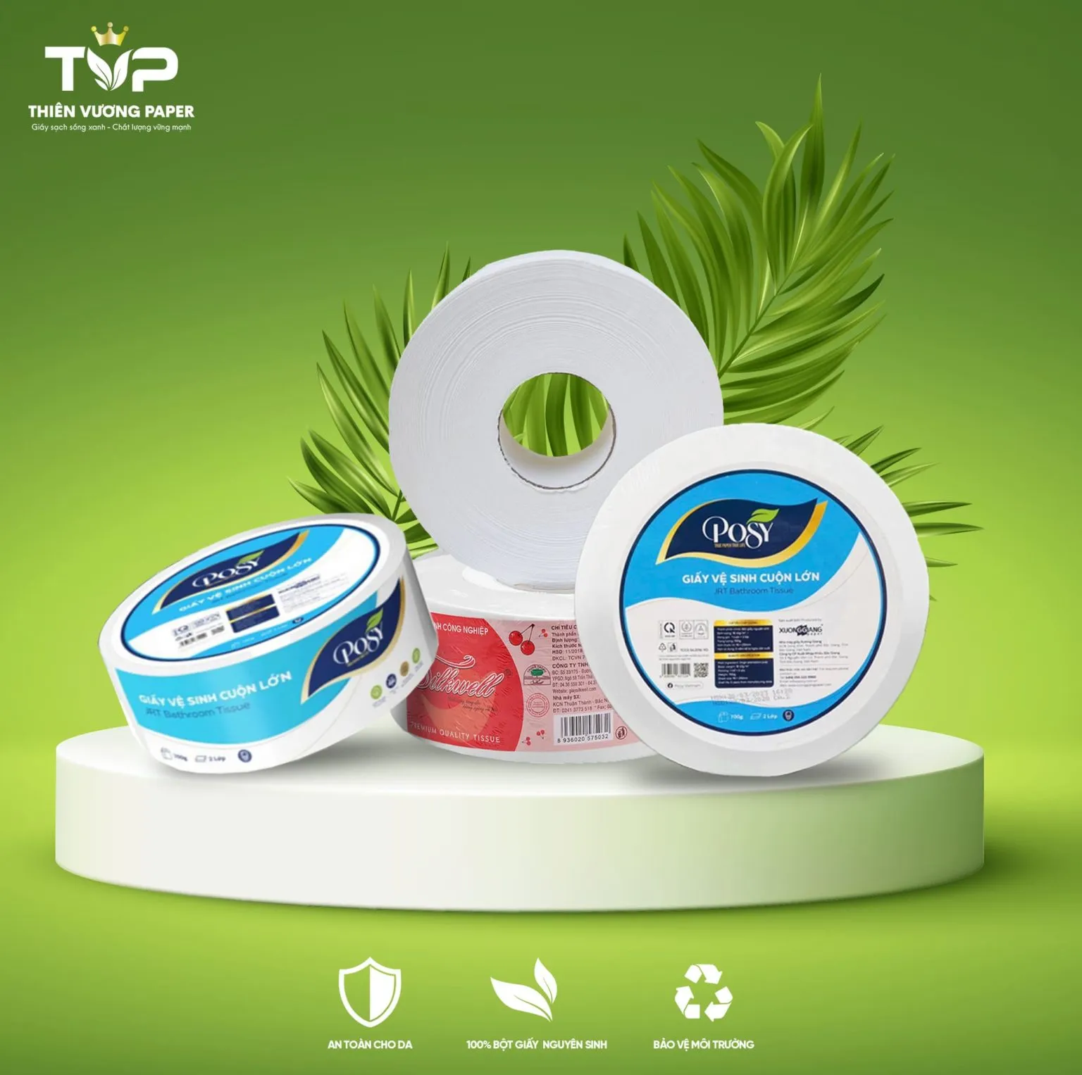 Giấy Vệ Sinh Công Nghiệp Là Gì? Tại Sao Nên Sử Dụng?